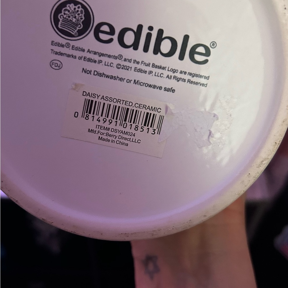 EDIBLE VASE-VINTAGE VASE - Picture 11 of 11